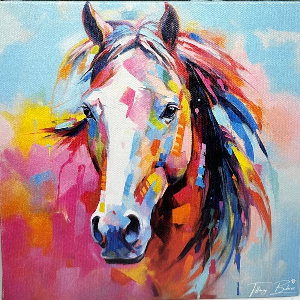"Born to Run Free" by Tiffany Bohrer - Archival Giclée Print on Canvas